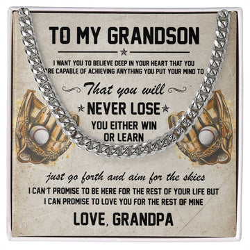 To My Grandson Necklace (MG002)