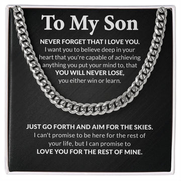 To My Son Necklace (MS001)