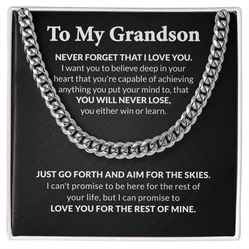 To My Grandson Necklace (MG001)