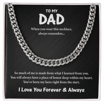 To My Dad Necklace (MD001)