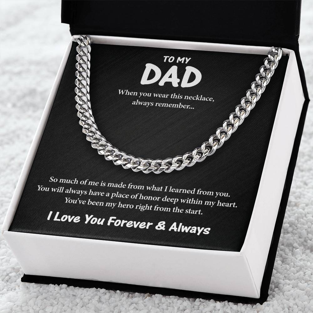 To My Dad Necklace (MD001)