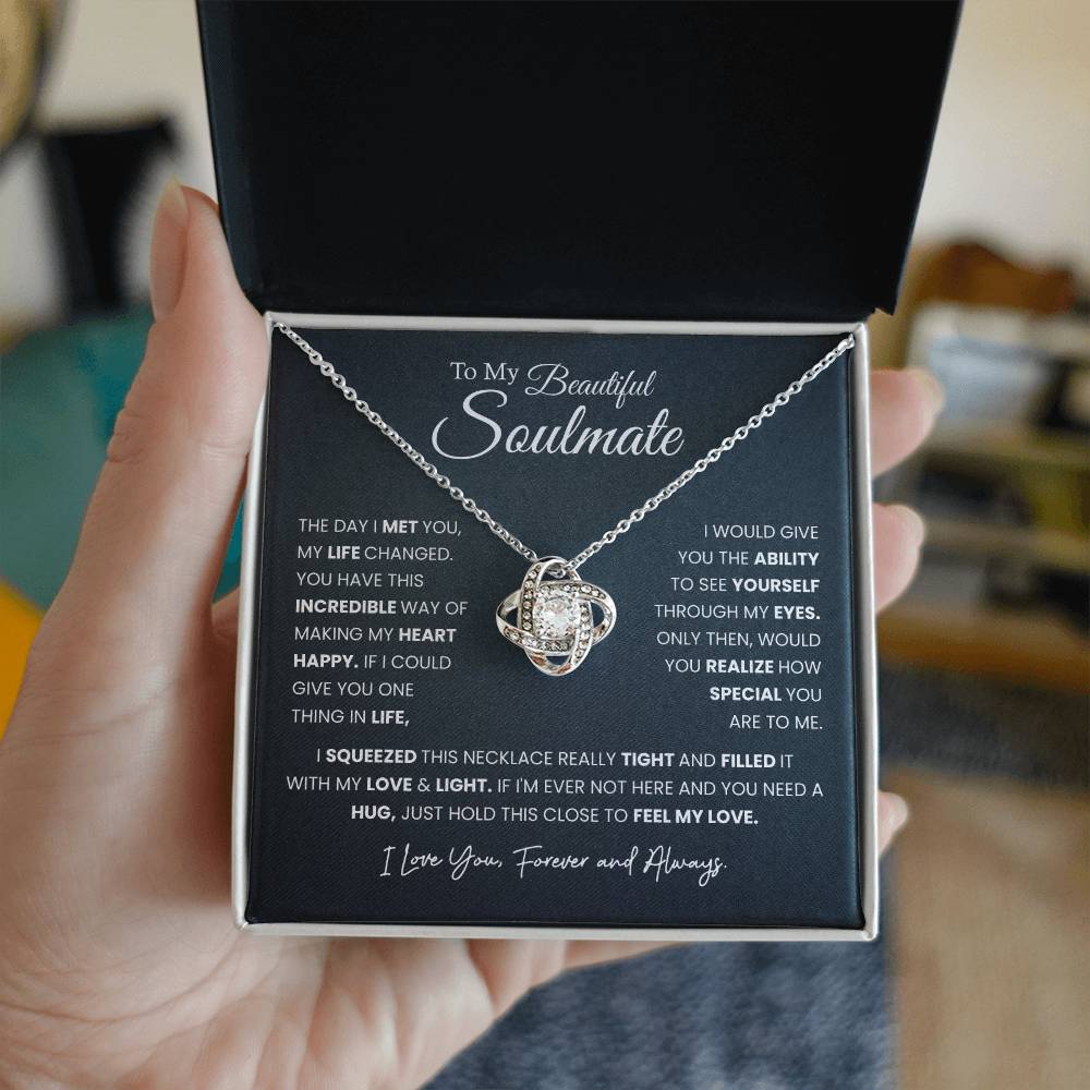 [S001] Soulmate Love Knot Necklace